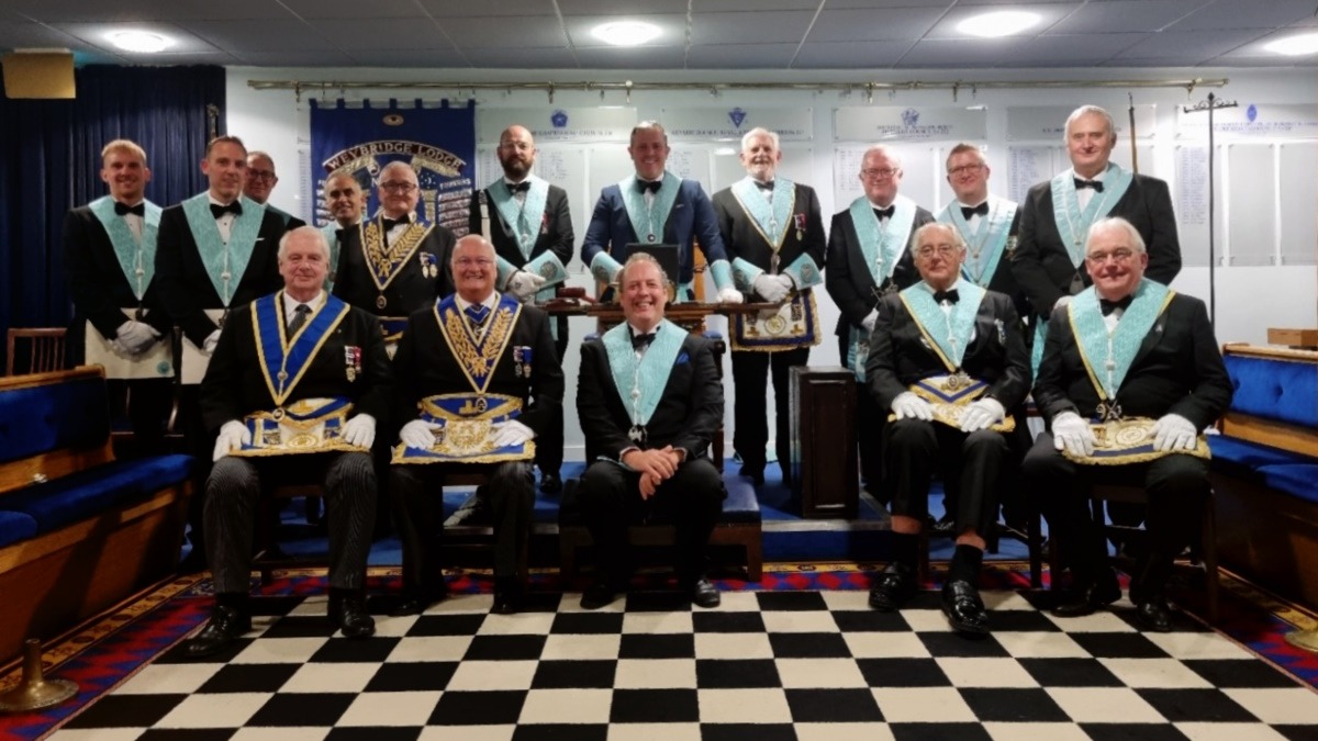 Weybridge Lodge No.6787 - Installation meeting October 2023