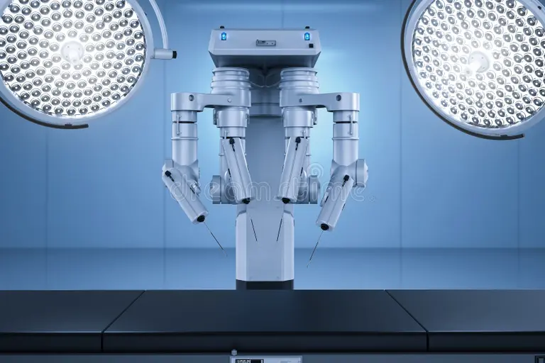 Freemasonry and charity robotic surgery room