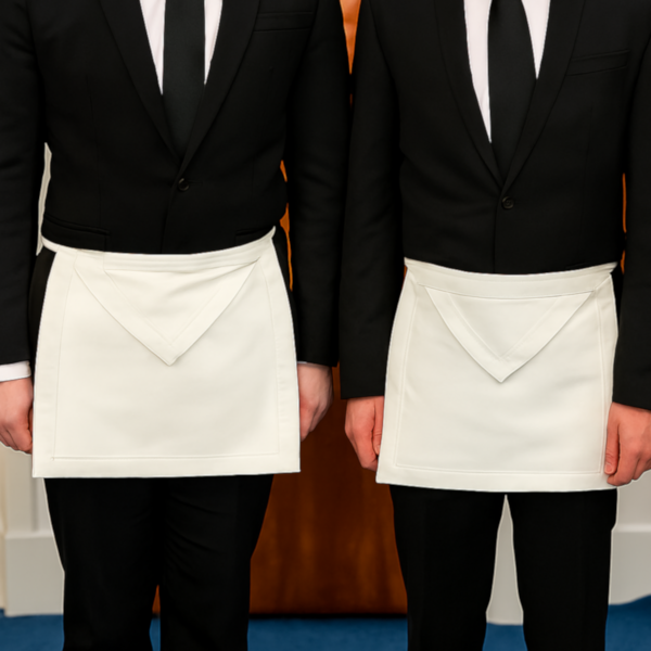 two entered apprentice freemasons standing side by side